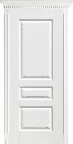 Оникс / Фортрез Межкомнатные двери Версаль фреза от производителя Цвет: белая эмаль базовая