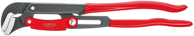 Клещи трубные, губки S-образной формы с ускоренной перестановкой KNIPEX 83 61 020 KN-8361020