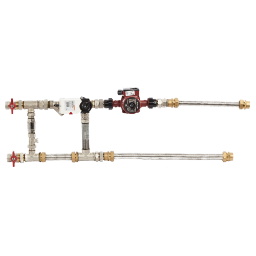 Смесительный узел с гибкими подводками Shuft MST 25-60-4.0-C24-F-TC