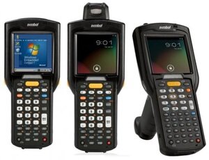 ZEBRA MC3200: 802.11 a / b / g / n, BT, Ful Audio, Gun, 1D SE96x, Color-touch display, 28 Key, HCB, CE 7.x Pro, 512MB RAM / 2GB ROM, ENG, WW