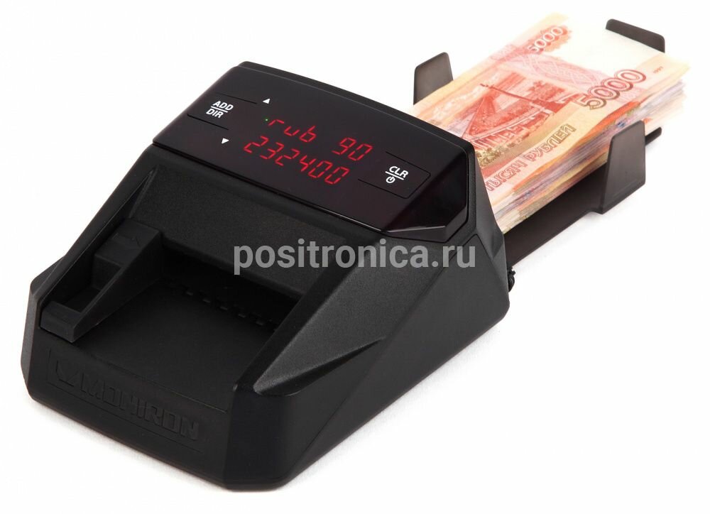 Детектор банкнот Moniron Dec Ergo Online черный (Т-06626)