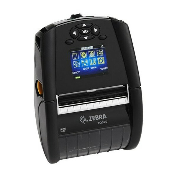 мобильный принтер zebra zq620 dt (3/72mm; english fonts,dual 802.11ac / bt4, linered platen, 0.75 core, shoulder strap, ext battery) ZQ62-AUWAEC1-00
