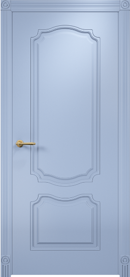 Дверь Оникс Венеция фрезерованное Цвет:эмаль голубая мдф Остекление:Без стекла