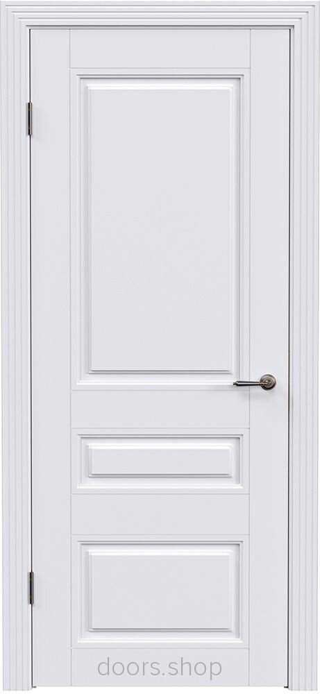 Межкомнатные двери Ульяновские двери Дверь А17 Белая эмаль ПГ 600x38x2000 Комплект