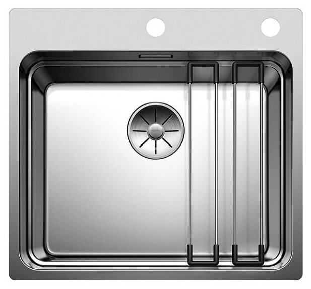 Интегрированная кухонная мойка Blanco Etagon 500-IF/A 54х50см нержавеющая сталь