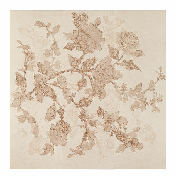 Плитка Marazzi Stone_art M08U Dec.Bloom Ivory 120х120