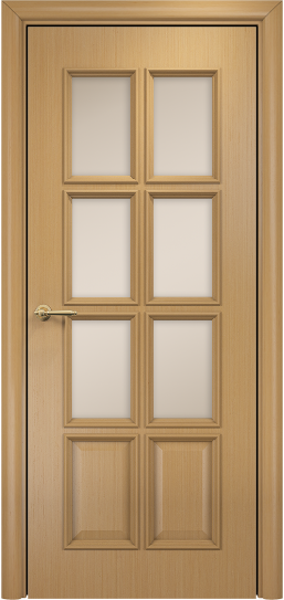 Дверь Оникс модель Неаполь Цвет:Анегри Остекление:Сатинат белый