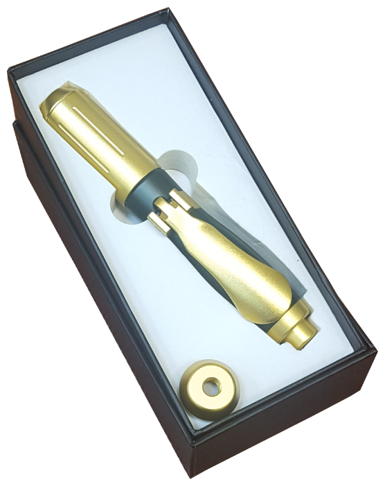 Hyaluron pen Multi-Shot Lux Gold 0,30,5 ml Аппарат для безинъекционного введения препаратов с насадками 0,3 и 0,5 мл
