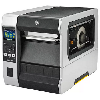 Принтер этикеток термотрансферный Zebra ZT620, 6’’, 203 dpi, 180 мм, 305 мм/с, Serial, USB, Ethernet, BT, USB Host, нож (ZT62062-T1E0100Z)