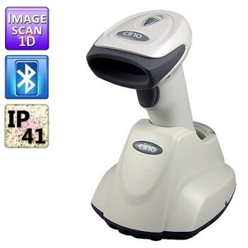 Сканер штрих-кода Cino F680BT, USB, BT, image 1D, с базовой станцией, белый (GPHS68010000K21)
