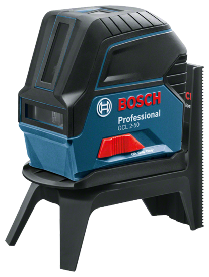 Лазерный уровень самовыравнивающийся BOSCH GCL 2-50 Professional + RM 1 + LR 6 (0601066F01)