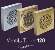 Вентилятор для ванной комнаты с декоративной решеткой Migliore ML.VTR-50.512 (180x180 мм)