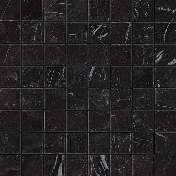 Плитка Atlas Concorde Marvel Stone Marvel Nero Marquina Mosaico Matt AS3Z