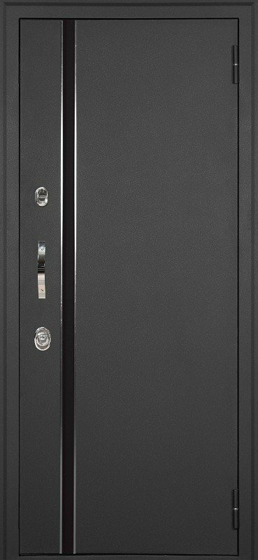 Входная металлическая дверь Regidoors НОРД-1 (980х2050 Левая (Петли слева), Муар коричневый)