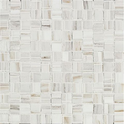 Мозаика Impronta Marmi Imperiali Mosaico White 30 +15058 300x300 мм (Керамическая плитка для ванной)