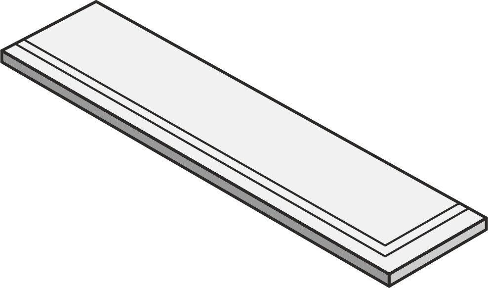 Ступень угловая из керамогранита Margres Prestige 2532PT4DICD6F_Prestige Fior Di Bosco Tortora 32PT4 PL C/D INX ( шт)