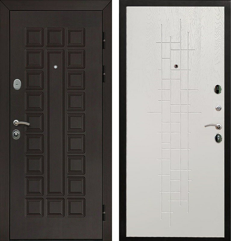 Входная металлическая дверь Армада Сенатор (Венге / Роял Вуд белый)
