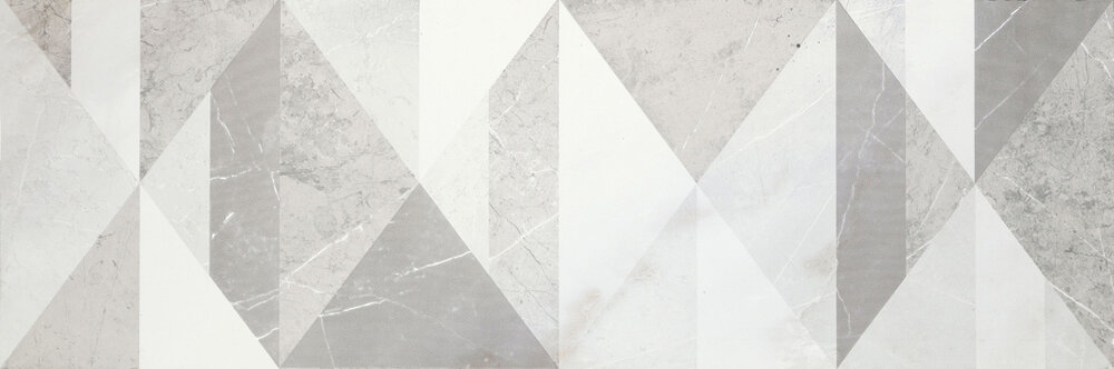 Декор MM2D EvolutionMarble Decoro Tangram White Rhino 32.5х97.7 Marazzi Italy