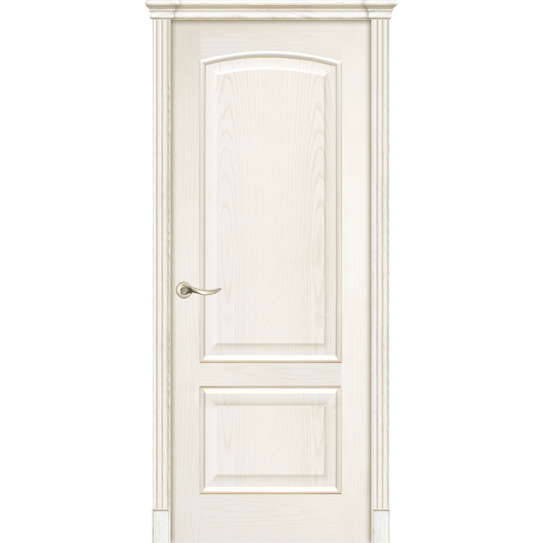 Межкомнатная дверь La Porte серия Classic модель 300.2 ясень карамель глухая