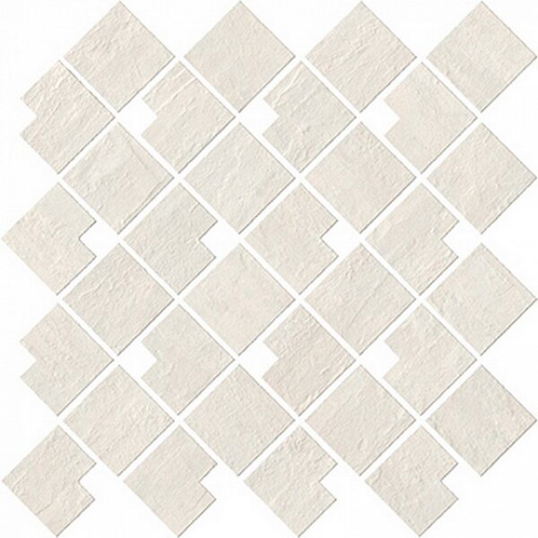 Мозаика Atlas Concorde Raw White Block Mosaico 28х28 9RBW