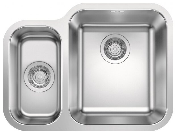 Врезная кухонная мойка Blanco Supra 340/180-U 525215 60.5х45см нержавеющая сталь