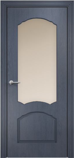 Дверь Оникс модель Диана Цвет:Дуб Графит Остекление:Сатинат бронза