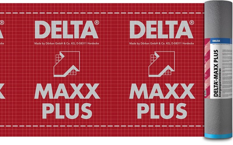 Delta MAXX PLUS Диффузионная мембрана с адсорбционным слоем (75м2; диффузионная антиконденсат.)