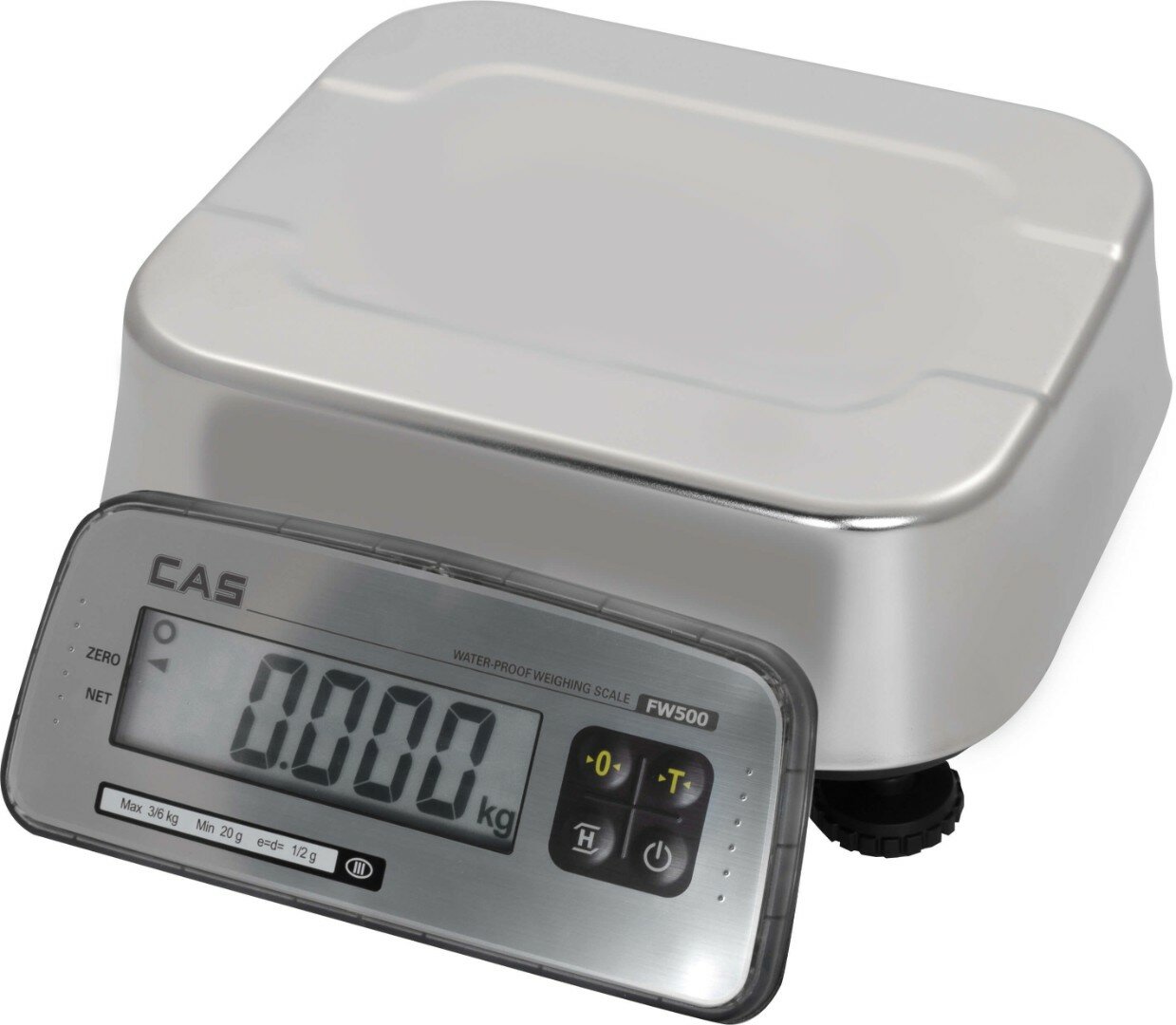 Весы порционные CAS FW500-C-15, влагозащищенные (LCD)