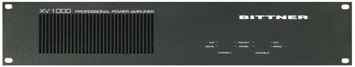 Bittner XV1000 усилитель мощности 2 х 500Вт/100В, GS, GDR, SP, AR