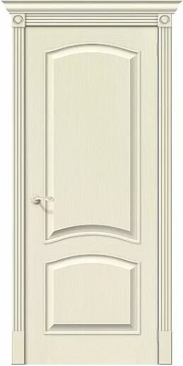 Межкомнатная дверь Браво Вуд Классик-32 (Ivory) глухая