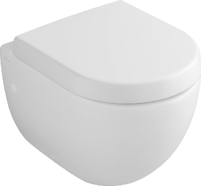 Унитаз подвесной Villeroy  Boch Subway 6604 1001 укороченный, alpin