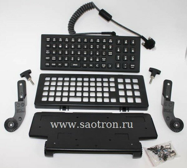 клавиатура kt-kybdqw-vc70-04r (qwerty, 65-key backlit, ip66, secured usb-a, vc70) zebra / motorola symbol KT-KYBDQW-VC70-04R