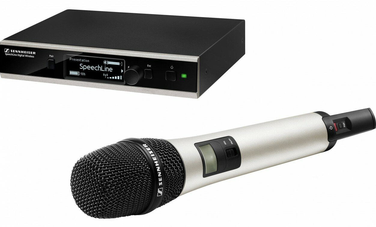 Sennheiser SL Handheld Set DW-3 R цифровая беспроводная система с конденсаторным микрофоном MME 865