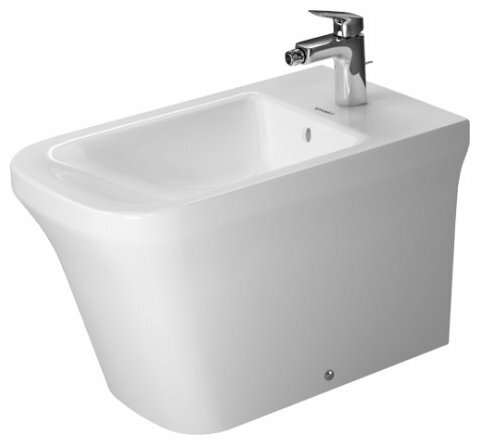 Биде напольное DURAVIT P3 Comforts 227310 с горизонтальным выпуском