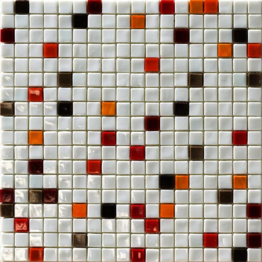 Мозаика облицовочная стеклянная Mosaico piu Concerto CR.0H37_15X15x4 ( м2)