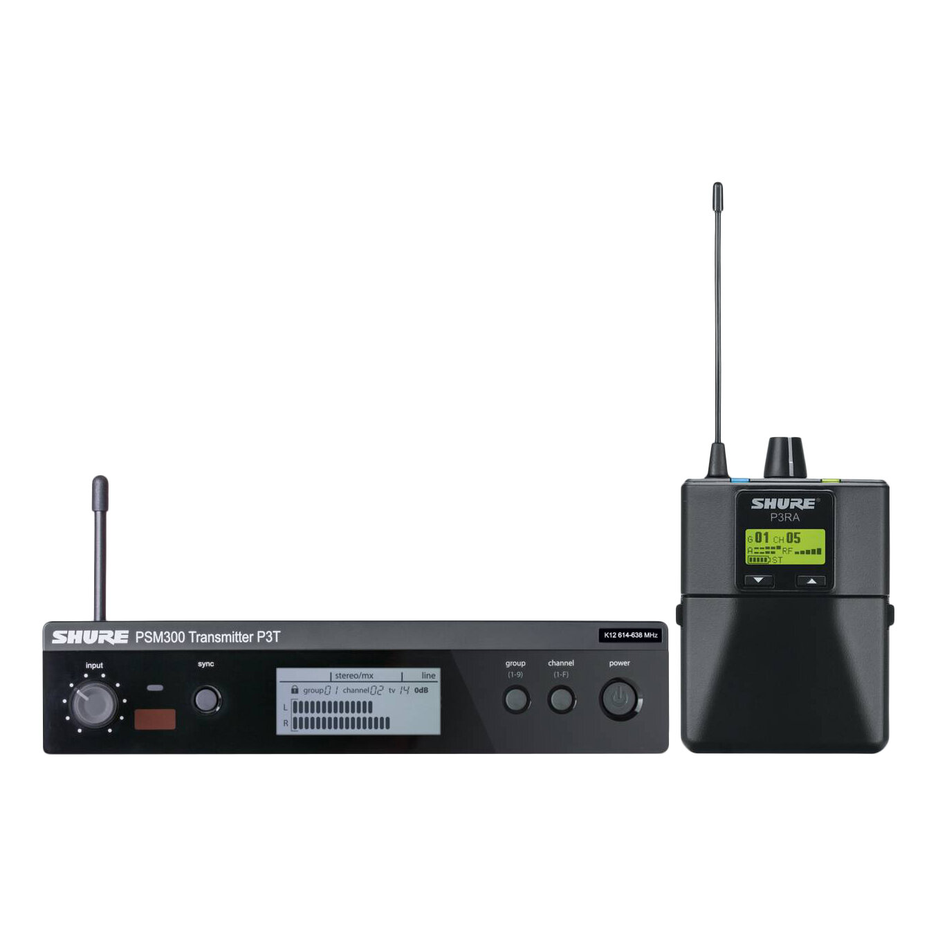 Радиосистемы персонального мониторинга Shure P3TERA M16 686-710 MHz