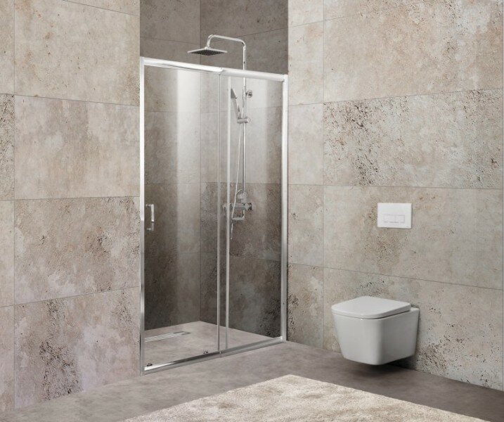 Душевая дверь в нишу BelBagno UNIQUE-BF UNIQUE-BF-2-150/180-P-Cr