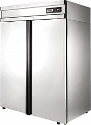 Холодильный шкаф POLAIR CM114-G (ШХ-1,4 нерж.)