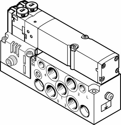 Распределитель с электроуправлением Festo VMPA2-M1H-G-G1/8-PI