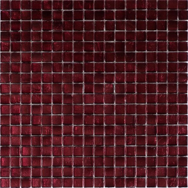 Мозаика стеклянная Alma BS32 Чист цвета 15 мм Beauty стекло,розовый,глянц,29.5x29.5