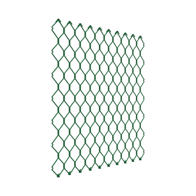 ГОСТ Сетка двойного кручения 2.7/3.7 мм, 3х50м, цинк+ПВХ, зеленый, рулон