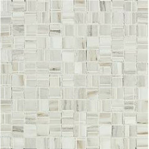 Мозаика MM1030M Marmi Imperiali Mosaico White (30x30) Impronta Italgraniti