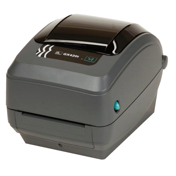 Принтер этикеток Zebra Zebra TT Printer GX420t; 203dpi, EU and UK Cords, EPL2, ZPL II, USB, Serial, Ethernet, Dispenser (Peeler)