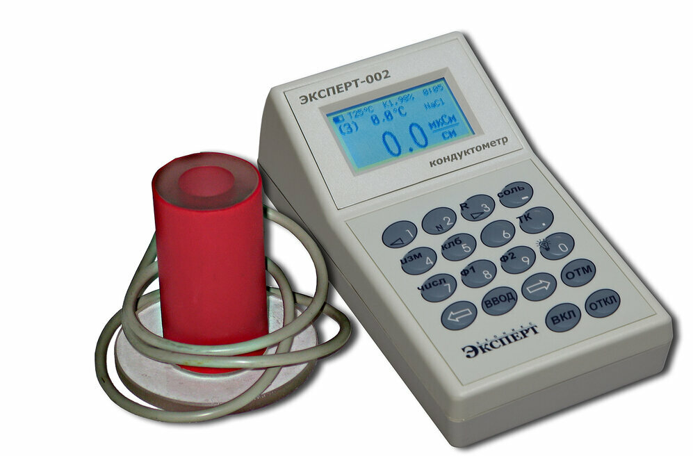 Кондуктометр-солемер «Эксперт-002» для измерения хлористого натрия в сырах и сырных продуктах
