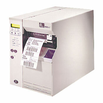 Принтер этикеток термотрансферный Zebra 105SL LPT, RS, 300 dpi, 203 мм/c, до 104 мм, смотчик