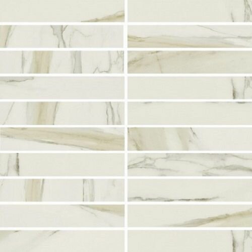 Мозаика Rex Ceramiche I Classici Di Rex 753301 Calacatta Gold Mos. Mat (3x15) 30x30