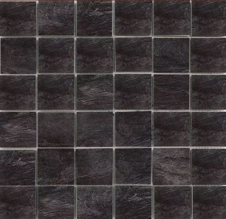 Мозаика Rex Ardoise Mosaico Noir Grip 30x30