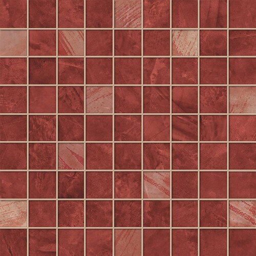 Atlas Concorde Rus керамическая плитка Thesis Red Mosaic/Тезис Ред Мозаика 31,5x31,5 (600110000931) (600110000931)