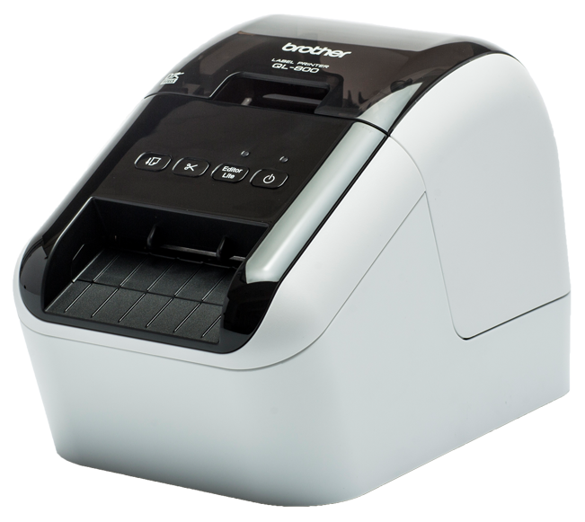 Принтер для печати наклеек Brother QL-800 (черно-белый)