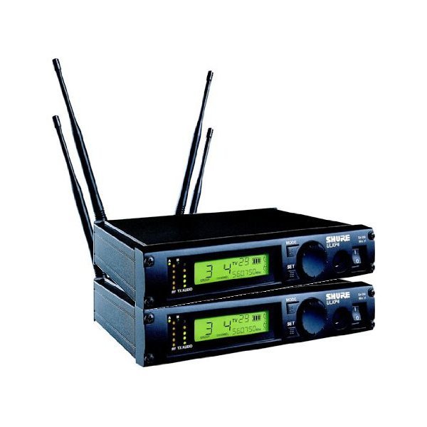 SHURE ULXP4D R4 784 - 820 MHz двухканальный (одновременная работа 2-х передатчиков) профессиональный приемник для радиосистем серии ULX